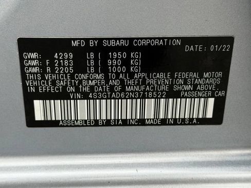 Used 2022 Subaru Impreza 2.0i Premium AWD/4WD image 24