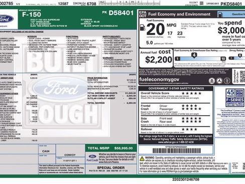 Certified 2023 Ford F150 XLT w/ Equipment Group 302A High image 24