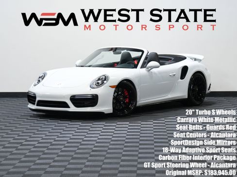 Used 2017 Porsche 911 Turbo AWD/4WD image 1