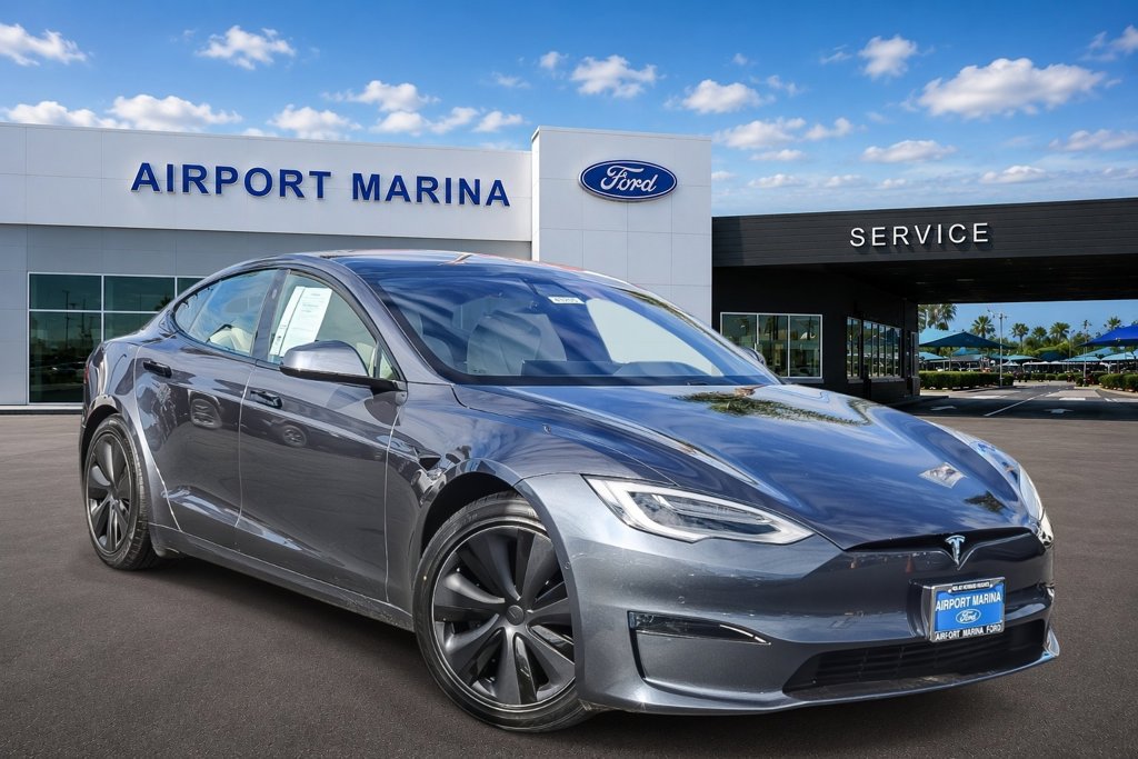 Used 2021 Tesla Model S Plaid AWD/4WD image 1