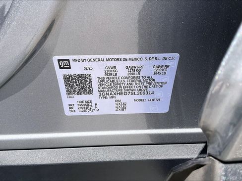 Certified 2025 Chevrolet Equinox LT w/ Convenience Package II FWD image 30