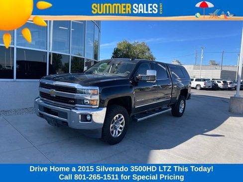 Used 2015 Chevrolet Silverado 3500 LTZ w/ LTZ Plus Package AWD/4WD image 1