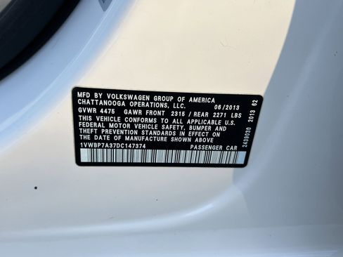 Used 2013 Volkswagen Passat 2.5 SE image 34