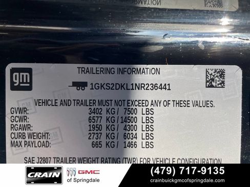Used 2022 GMC Yukon Denali w/ Denali Premium Package AWD/4WD image 33