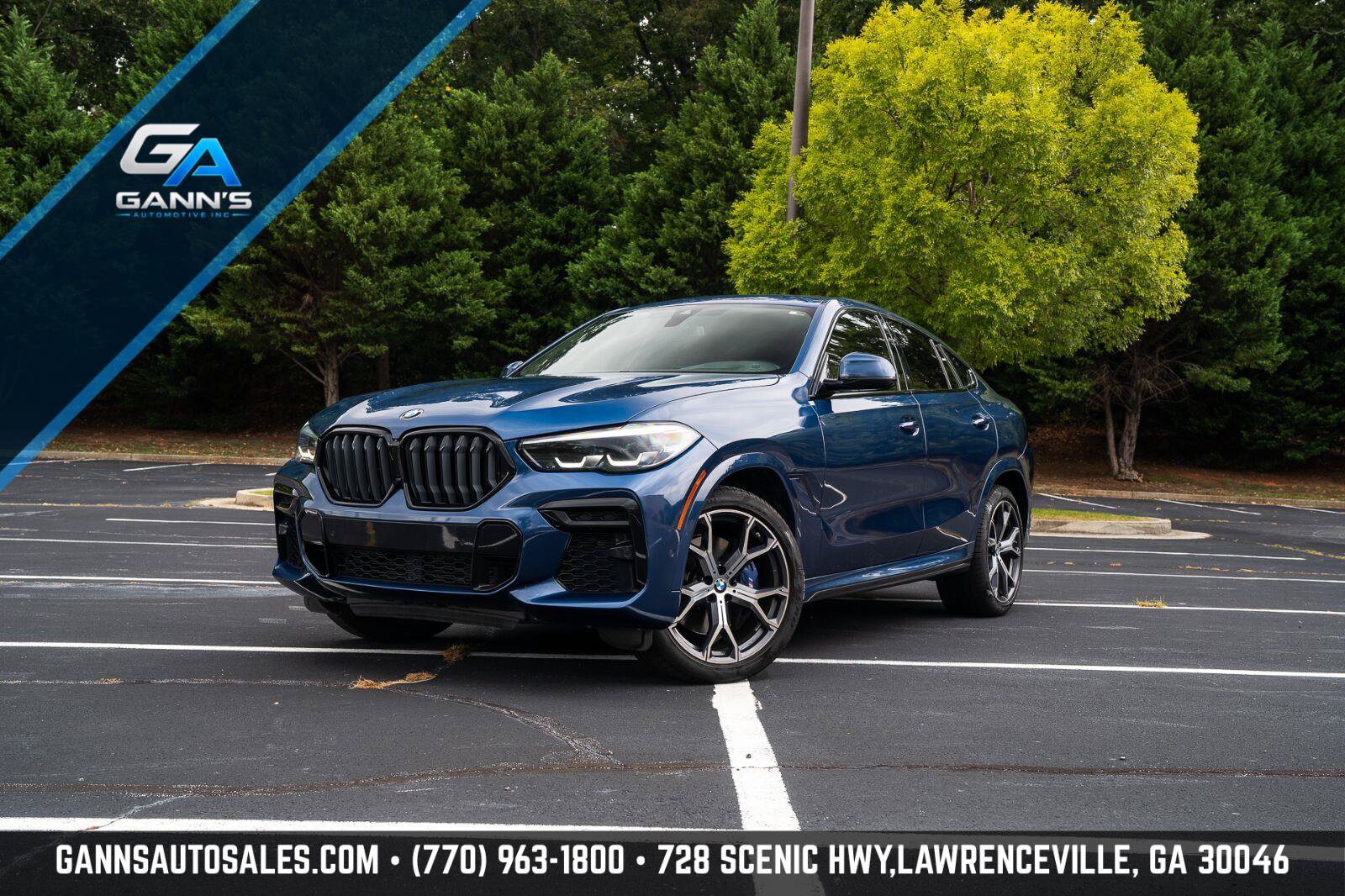 Used 2022 BMW X6 xDrive40i w/ M Sport Package AWD/4WD image 1