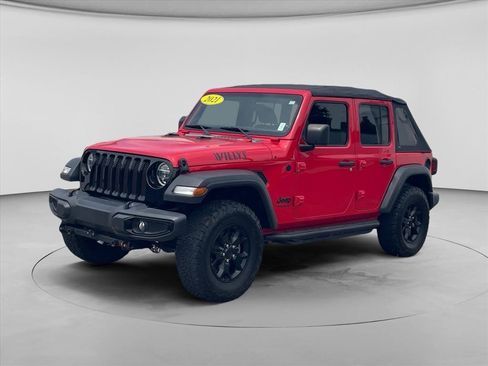 Used 2021 Jeep Wrangler Unlimited Sport AWD/4WD image 3