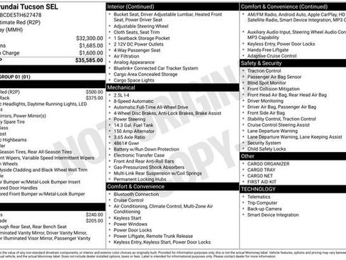 Certified 2026 Hyundai Tucson SEL AWD/4WD image 12