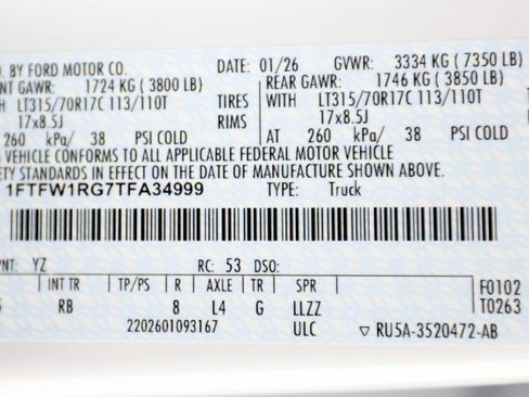 Used 2026 Ford F150 Raptor image 59