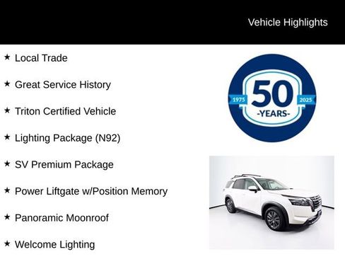 Used 2023 Nissan Pathfinder SV w/ SV Premium Package AWD/4WD image 5