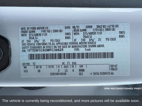 Used 2021 Ford F150 XLT w/ Equipment Group 302A High RWD image 19