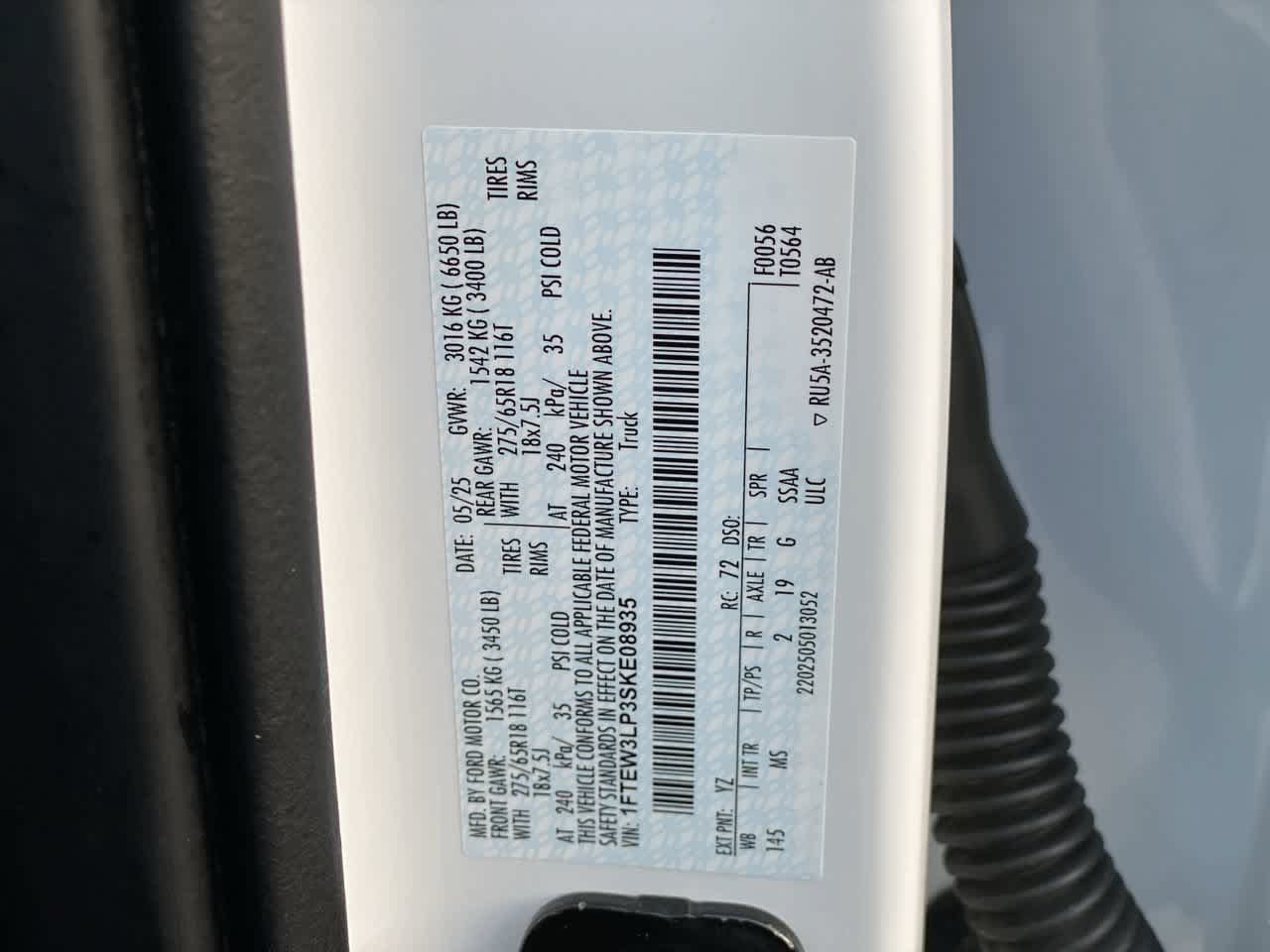 Used 2025 Ford F150 XLT w/ Equipment Group 301A Standard AWD/4WD image 28