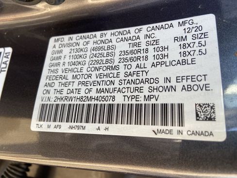 Used 2021 Honda CR-V EX-L image 35