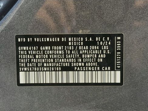 Used 2025 Volkswagen Jetta S FWD image 12