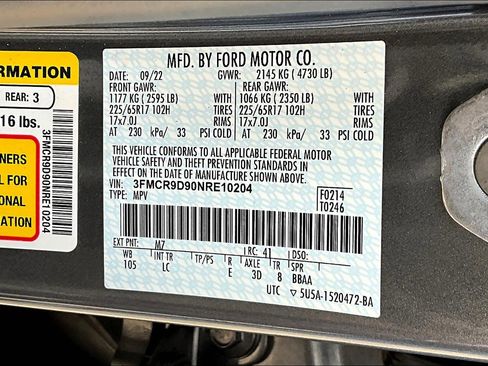 Used 2022 Ford Bronco Sport Badlands image 36