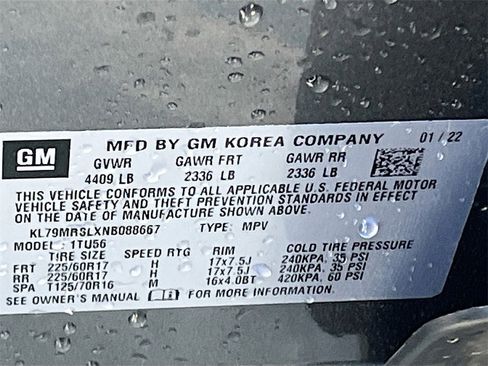 Used 2022 Chevrolet TrailBlazer LT w/ LPO, Blackout Package image 31