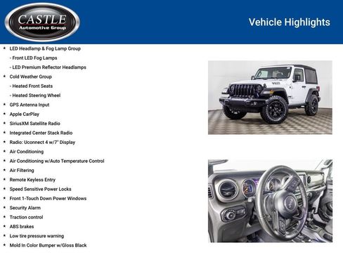 Used 2021 Jeep Wrangler Willys w/ LED Headlamp & Fog Lamp Group image 12