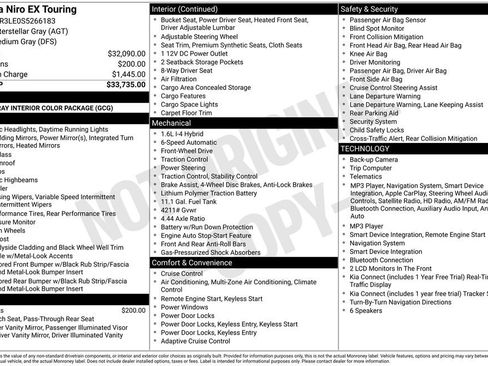 Certified 2025 Kia Niro EX Touring FWD image 22