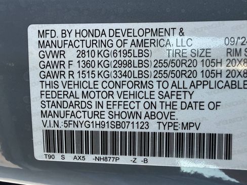 Used 2025 Honda Pilot Black Edition image 37