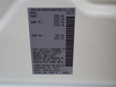 Used 2025 Nissan Altima 2.5 S image 26