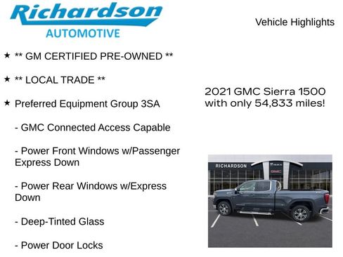 Used 2021 GMC Sierra 1500 SLE AWD/4WD image 11