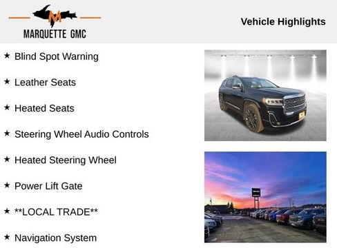 Certified 2023 GMC Acadia Denali w/ Black Diamond Edition image 7