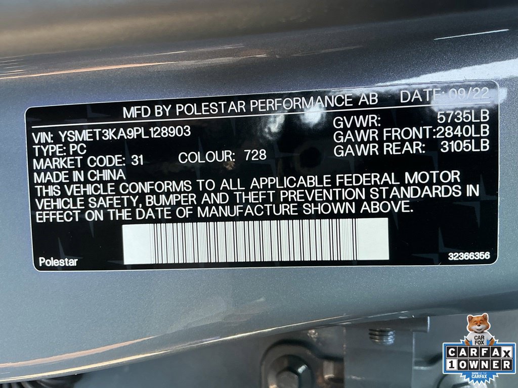 Used 2023 Polestar Polestar 2 w/ Pilot Pack AWD/4WD image 22