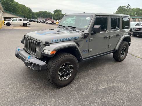 Used 2022 Jeep Wrangler Unlimited Rubicon 4xe w/ Cold Weather Group AWD/4WD image 1