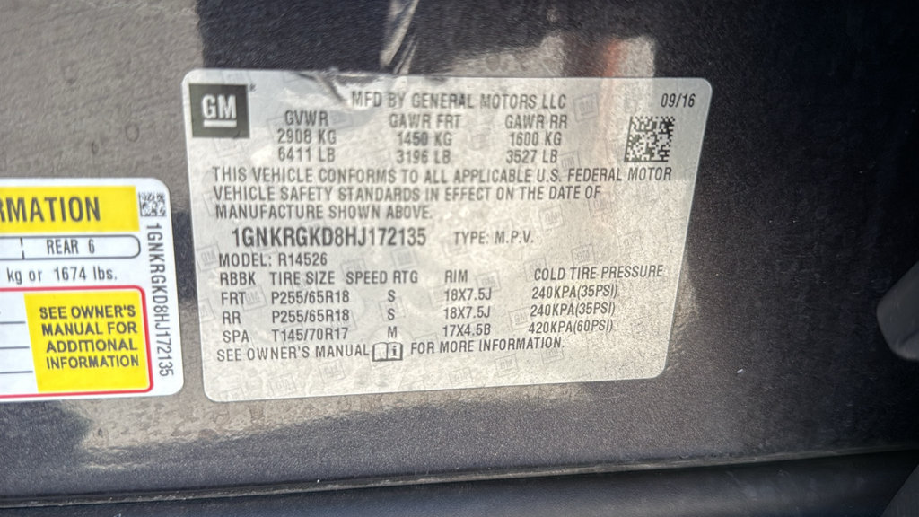 Used 2017 Chevrolet Traverse LT FWD image 40
