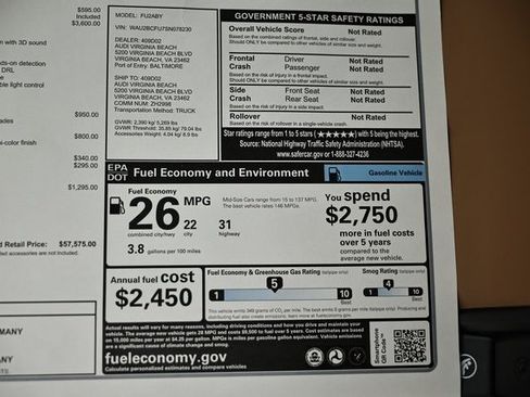New 2025 Audi A5 2.0T Premium Plus image 42