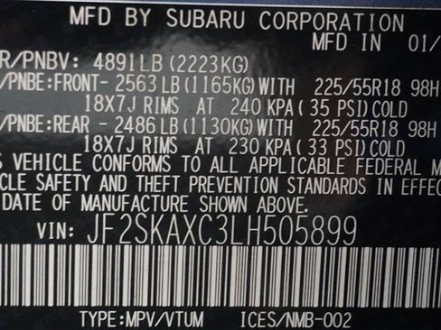 Used 2020 Subaru Forester Touring w/ Popular Package #2 AWD/4WD image 43