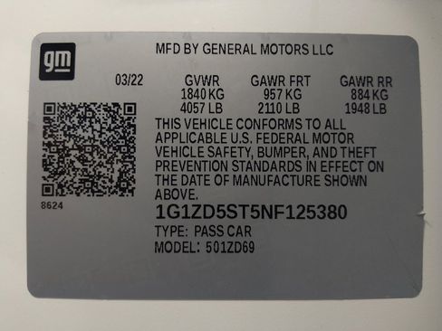 Used 2022 Chevrolet Malibu LT FWD image 33