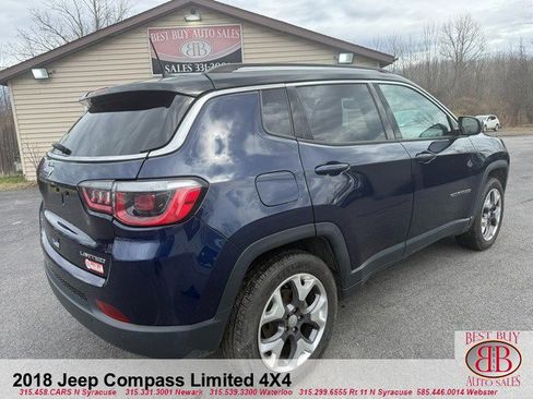 Used 2018 Jeep Compass Limited w/ Navigation Group AWD/4WD image 3