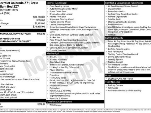 Used 2021 Chevrolet Colorado Z71 image 30