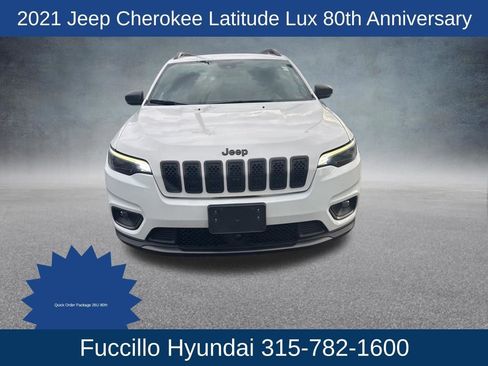 Used 2021 Jeep Cherokee Latitude Lux 80th Anniv w/ Quick Order Package 26U 80TH AWD/4WD image 2