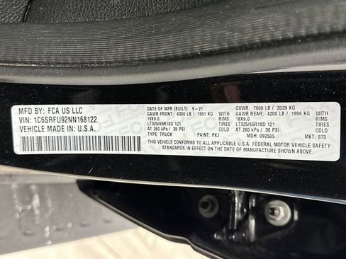 Used 2022 RAM 1500 TRX w/ TRX Level 2 Equipment Group image 47