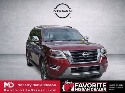 Used 2021 Nissan Armada Platinum w/ Captain's Chairs Package