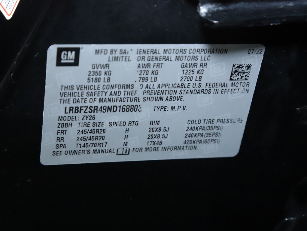 Used 2022 Buick Envision Avenir w/ Technology Package II AWD/4WD image 22