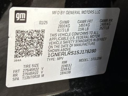Used 2025 Chevrolet Traverse RS w/ LPO, Floor Liner Package FWD image 28