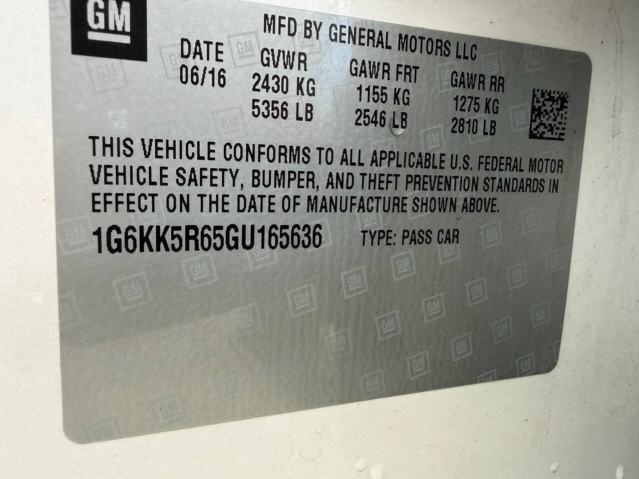 Used 2016 Cadillac CT6 Platinum w/ LPO, Ground Effects Package AWD/4WD image 42