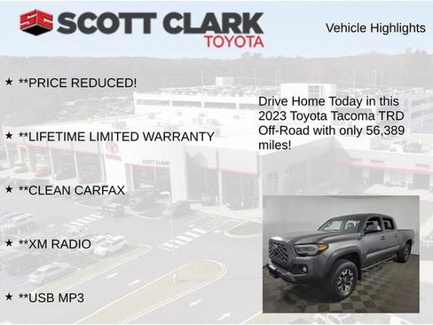 Used 2023 Toyota Tacoma TRD Off-Road w/ TRD Premium Off Road Package AWD/4WD image 13
