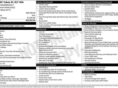 Used 2021 GMC Yukon XL SLT image 4