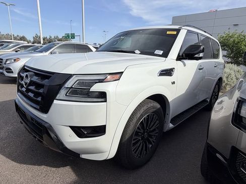 Used 2021 Nissan Armada SL w/ Midnight Edition Package RWD image 1