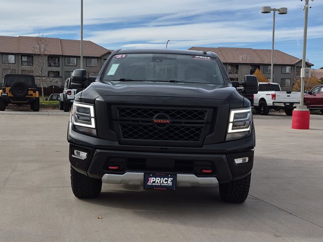 Used 2021 Nissan Titan PRO-4X w/ Pro-4x Convenience Package AWD/4WD image 2