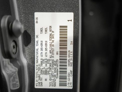 New 2026 Toyota Sequoia TRD Pro AWD/4WD image 50