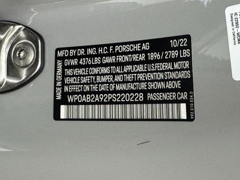 Used 2023 Porsche 911 Carrera S w/ Sport Package image 39