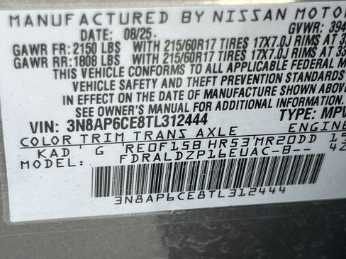 Certified 2026 Nissan Kicks SV w/ SV Premium Package FWD image 11