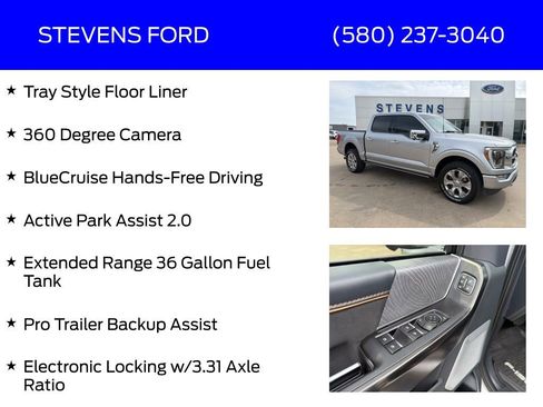 Used 2021 Ford F150 Platinum w/ Equipment Group 701A High AWD/4WD image 24