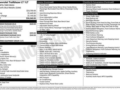 Certified 2021 Chevrolet TrailBlazer LT w/ Convenience Package
