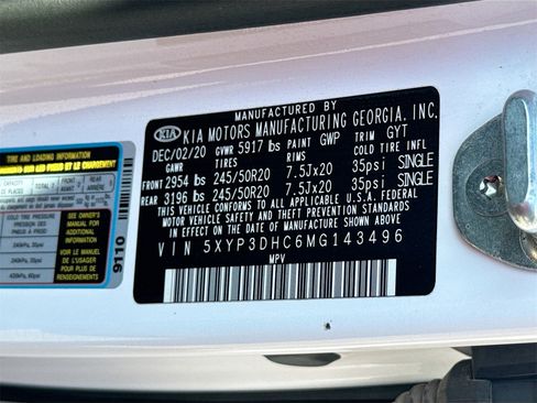 Used 2021 Kia Telluride EX w/ EX Premium Package image 34