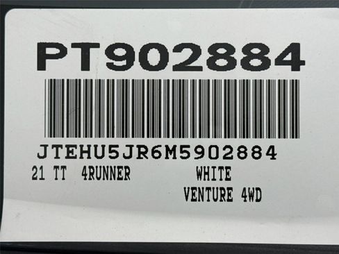 Certified 2021 Toyota 4Runner Venture w/ Moonroof Package image 42